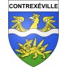 Contrexéville Sticker wappen, gelsenkirchen, augsburg, klebender aufkleber