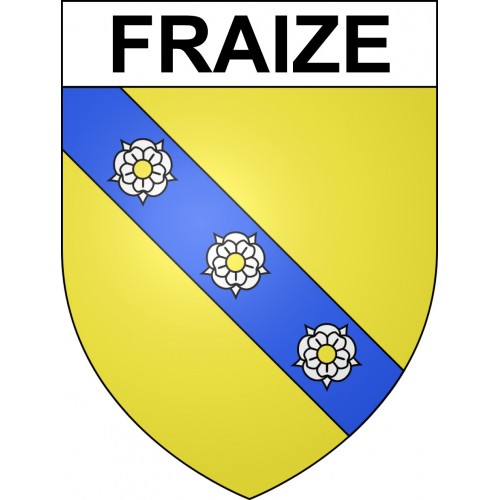 Fraize Sticker wappen, gelsenkirchen, augsburg, klebender aufkleber
