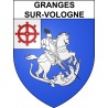 Stickers coat of arms Granges-sur-Vologne adhesive sticker