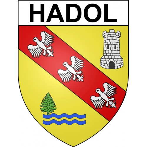 Stickers coat of arms Hadol adhesive sticker