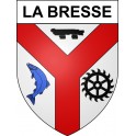 La Bresse Sticker wappen, gelsenkirchen, augsburg, klebender aufkleber
