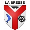 La Bresse 88 ville sticker blason écusson autocollant adhésif