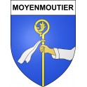 Stickers coat of arms Moyenmoutier adhesive sticker