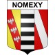 Nomexy Sticker wappen, gelsenkirchen, augsburg, klebender aufkleber