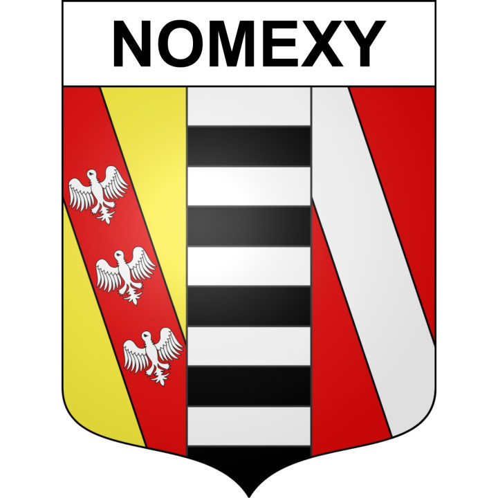 Nomexy 88 ville sticker blason écusson autocollant adhésif