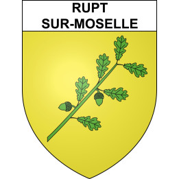 Stickers coat of arms Rupt-sur-Moselle adhesive sticker
