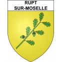 Rupt-sur-Moselle Sticker wappen, gelsenkirchen, augsburg, klebender aufkleber