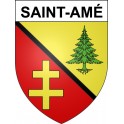 Stickers coat of arms Saint-Amé adhesive sticker