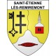 Stickers coat of arms Saint-étienne-lès-Remiremont adhesive sticker