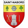 Saint-Nabord 88 ville sticker blason écusson autocollant adhésif