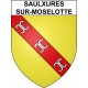 Saulxures-sur-Moselotte 88 ville sticker blason écusson autocollant adhésif