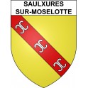 Saulxures-sur-Moselotte Sticker wappen, gelsenkirchen, augsburg, klebender aufkleber