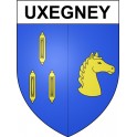 Uxegney 88 ville sticker blason écusson autocollant adhésif