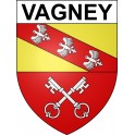 Vagney Sticker wappen, gelsenkirchen, augsburg, klebender aufkleber