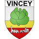 Adesivi stemma Vincey adesivo