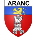 Aranc 01 ville sticker blason écusson autocollant adhésif