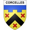 Adesivi stemma Corcelles adesivo