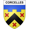 Corcelles Sticker wappen, gelsenkirchen, augsburg, klebender aufkleber