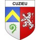 Stickers coat of arms Cuzieu adhesive sticker