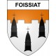 Stickers coat of arms Foissiat adhesive sticker