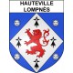Hauteville-Lompnès 01 ville sticker blason écusson autocollant adhésif