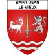 Saint-Jean-le-Vieux 01 ville sticker blason écusson autocollant adhésif