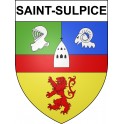Saint-Sulpice 01 ville sticker blason écusson autocollant adhésif