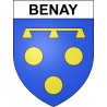 Benay Sticker wappen, gelsenkirchen, augsburg, klebender aufkleber