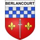 Berlancourt Sticker wappen, gelsenkirchen, augsburg, klebender aufkleber