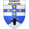 Stickers coat of arms Bosmont-sur-Serre adhesive sticker