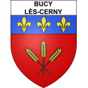 Adesivi stemma Bucy-lès-Cerny adesivo