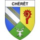 Chérêt Sticker wappen, gelsenkirchen, augsburg, klebender aufkleber