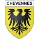Stickers coat of arms Chevennes adhesive sticker