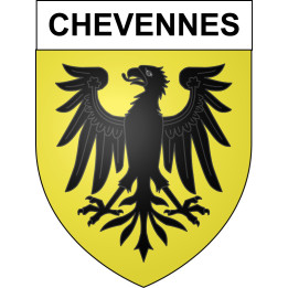 Pegatinas escudo de armas de Chevennes adhesivo de la etiqueta engomada