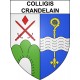 Adesivi stemma Colligis-Crandelain adesivo