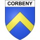 Corbeny 02 ville sticker blason écusson autocollant adhésif