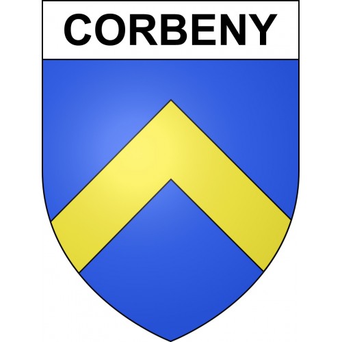 Corbeny 02 ville sticker blason écusson autocollant adhésif