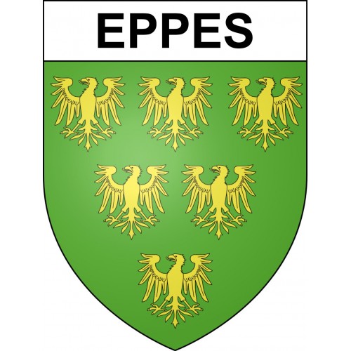Stickers coat of arms Eppes adhesive sticker