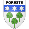 Stickers coat of arms Foreste adhesive sticker