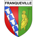 Adesivi stemma Franqueville adesivo