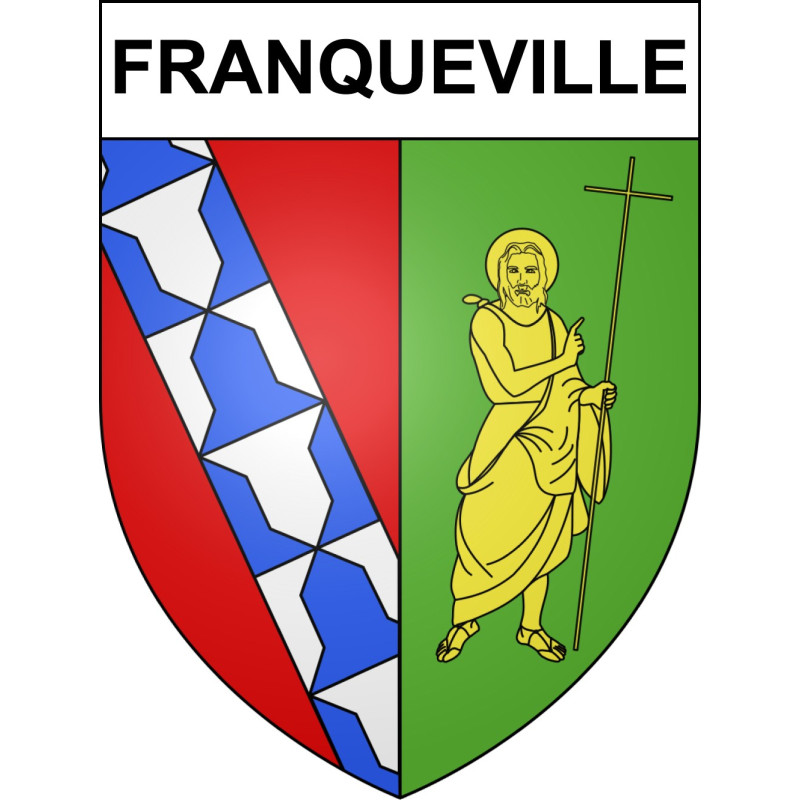 Adesivi stemma Franqueville adesivo