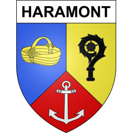 Haramont Sticker wappen, gelsenkirchen, augsburg, klebender aufkleber