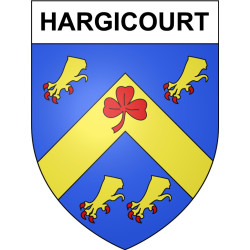 Adesivi stemma Hargicourt adesivo