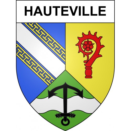 Adesivi stemma Hauteville adesivo