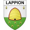Pegatinas escudo de armas de Lappion adhesivo de la etiqueta engomada