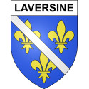 Laversine Sticker wappen, gelsenkirchen, augsburg, klebender aufkleber