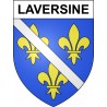 Adesivi stemma Laversine adesivo