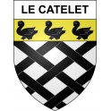 Adesivi stemma Le Catelet adesivo