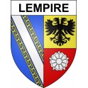Lempire 02 ville sticker blason écusson autocollant adhésif