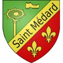 Stickers coat of arms Lhuys adhesive sticker